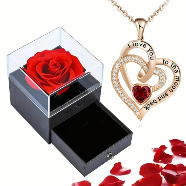 RoseHeart™ Luxury Zircon Pendant & Gift Box